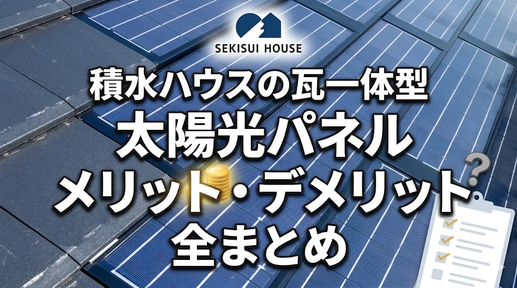 積水ハウス 太陽光パネル