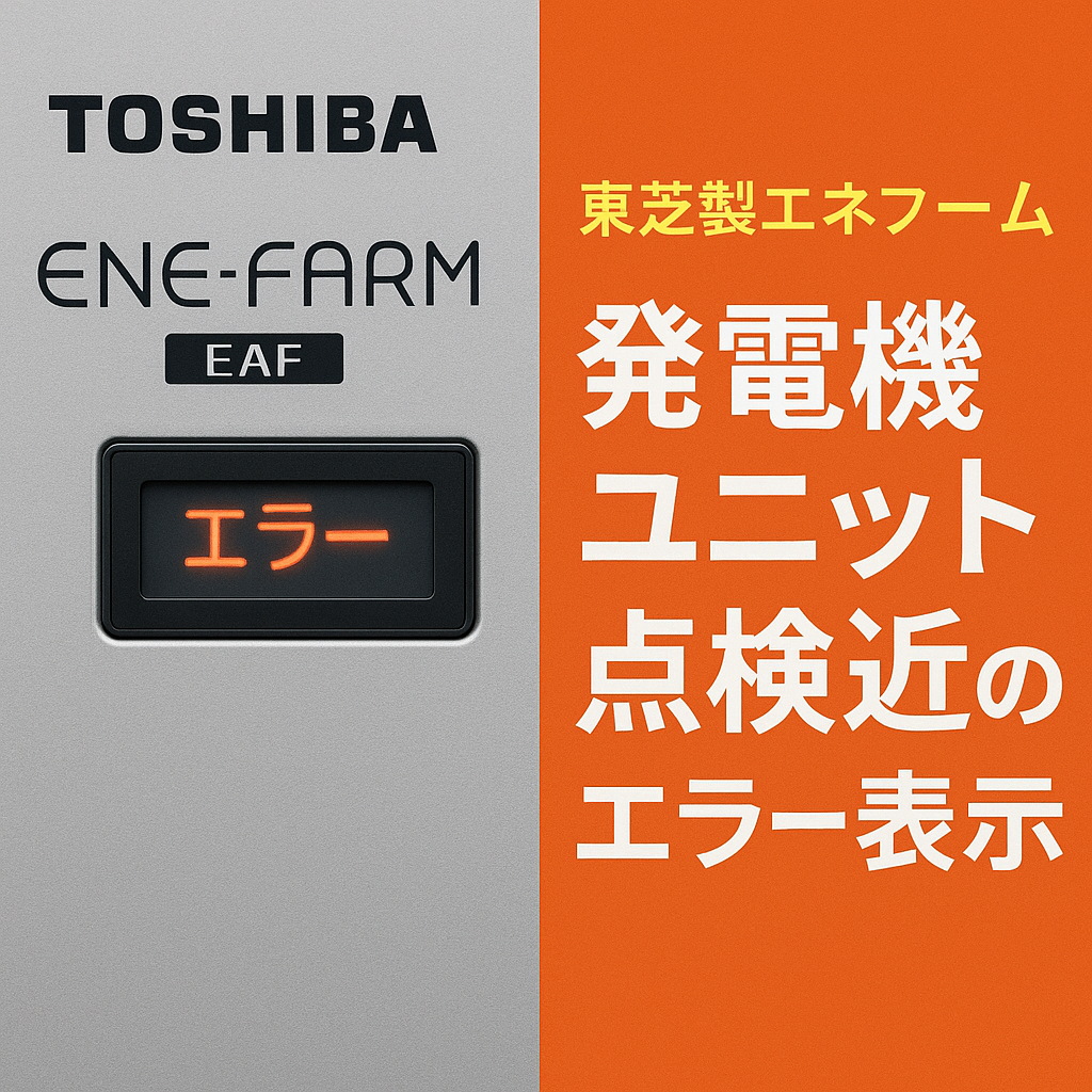 EAF 発電機ユニット点検近