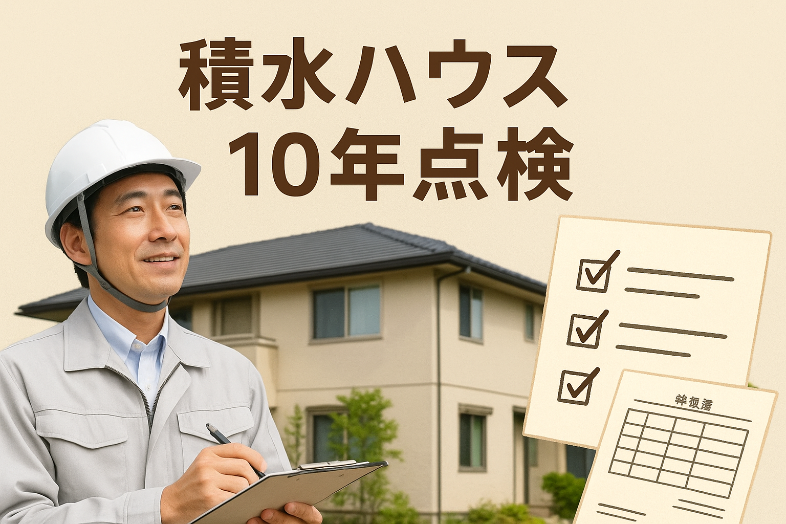 積水ハウス10年点検