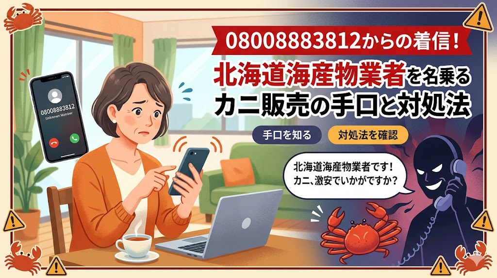 08008883812からの着信！